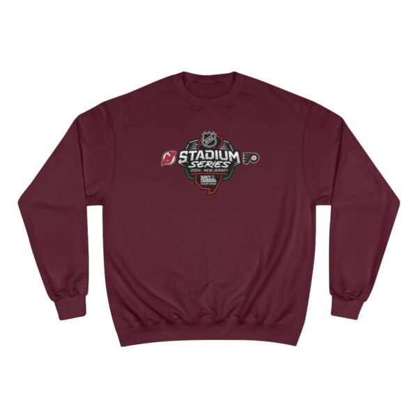 Philadelphia Flyers & New Jersey Devils Stadium Series 2024 Exclusive NHL Collection Champion Sweatshirt - Image 37