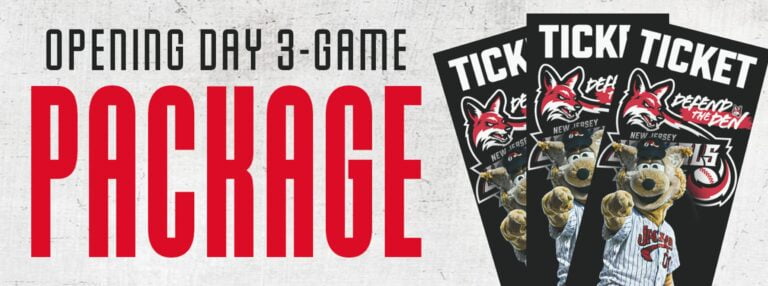 2024 New Jersey Jackals Opening Day 3-Game Pack