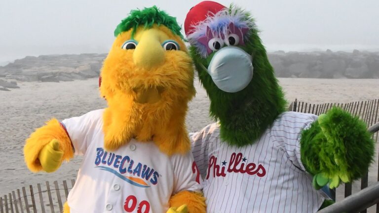 Excitement Brewing with Buster’s Best Friend, the Phillie Phanatic’s Appearance on Friday while Supporting Mental Health Awareness, Kids Run the Bases, more