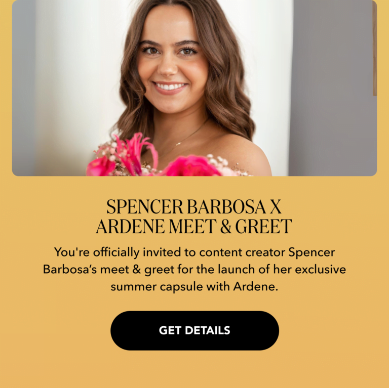 Meet & Greet Spencer Barbosa at Ardene: A Summer Capsule Celebration