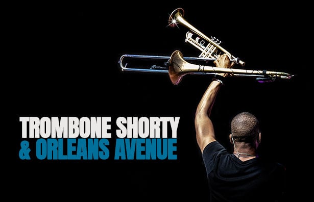 Trombone Shorty & Orleans Avenue with Support from New Breed Brass Band