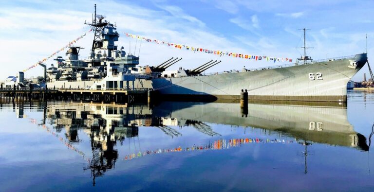 Battleship New Jersey Returns to Camden Waterfront