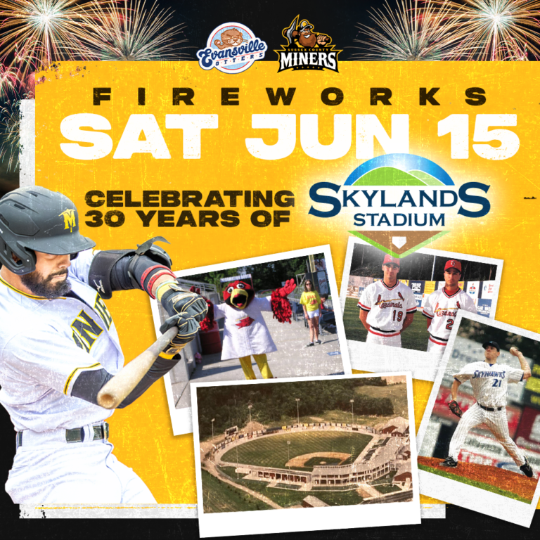 Celebrate the 30th Anniversary of Skylands Stadium with the Sussex County Miners!