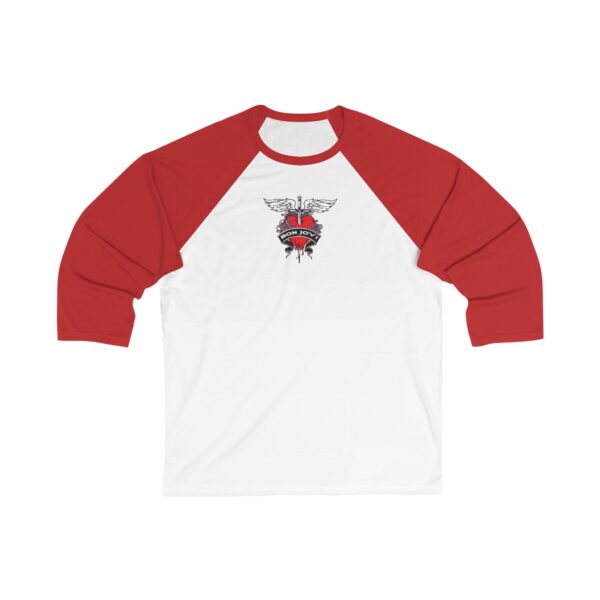 Jon Bon Jovi Unisex 3/4 Sleeve Baseball Tee - Image 7