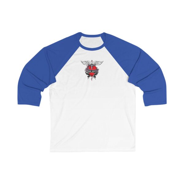 Jon Bon Jovi Unisex 3/4 Sleeve Baseball Tee - Image 9