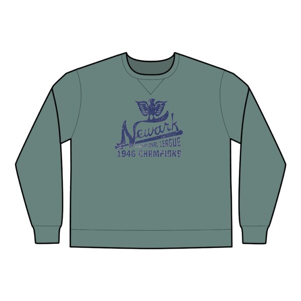1946 Newark Negro National League Championship Unisex ComfortWash® Garment Dyed Crewneck Sweatshirt - Image 5