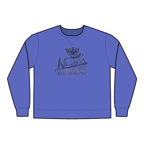 1946 Newark Negro National League Championship Unisex ComfortWash® Garment Dyed Crewneck Sweatshirt - Image 7