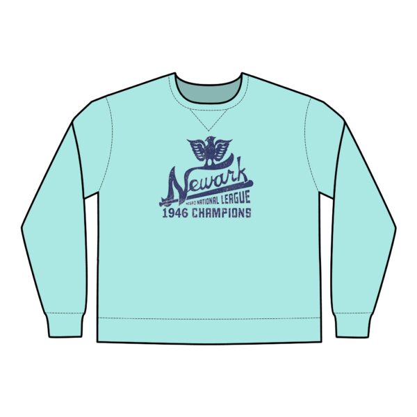1946 Newark Negro National League Championship Unisex ComfortWash® Garment Dyed Crewneck Sweatshirt - Image 11