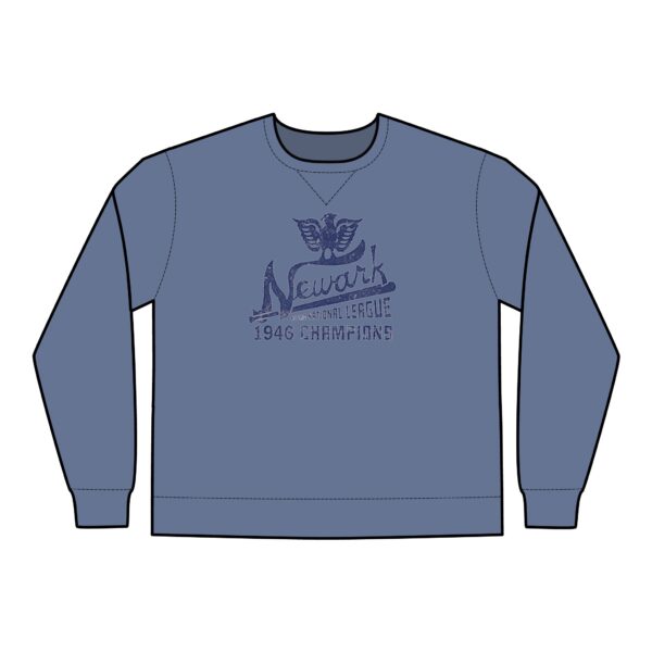 1946 Newark Negro National League Championship Unisex ComfortWash® Garment Dyed Crewneck Sweatshirt - Image 13