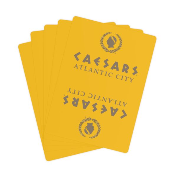 Caesars Atlantic City Hotel & Casino Poker Cards - Image 3