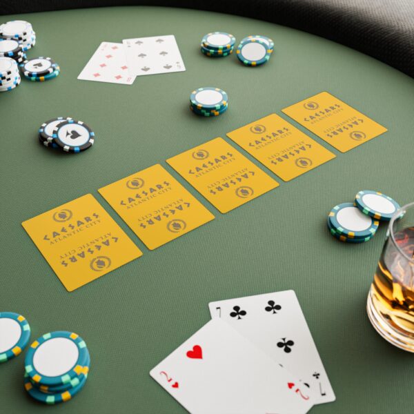 Caesars Atlantic City Hotel & Casino Poker Cards - Image 6
