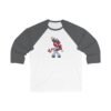 Jersey Devil's Unisex 3/4 Sleeve Baseball Tee - Image 3