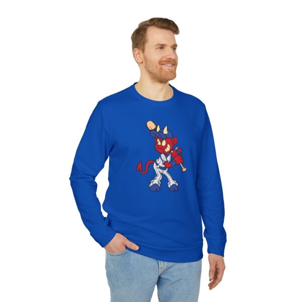 Jersey Devil's Adidas Unisex Fleece Crewneck Sweatshirt - Image 5