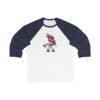 Jersey Devil's Unisex 3/4 Sleeve Baseball Tee - Image 7