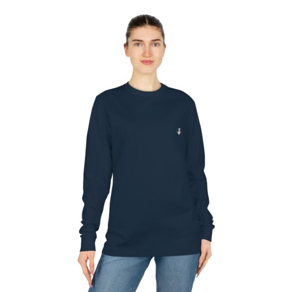 Jersey Bred Unisex Shifts Dry Organic Long Sleeve Tee - Image 3