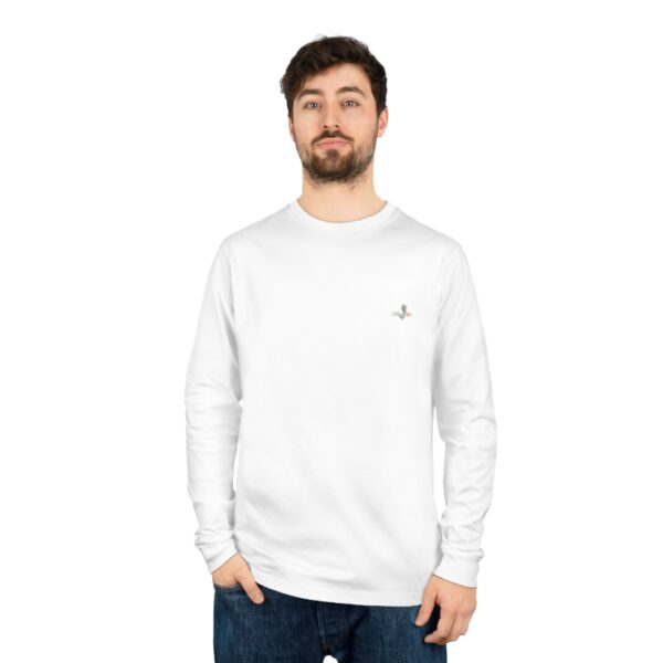 Jersey Bred Unisex Shifts Dry Organic Long Sleeve Tee - Image 8