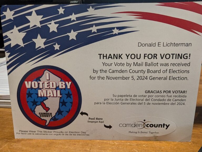 Voting underway in New Jersey