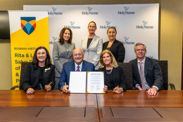 Rowan University, Holy Name Partner to Advance Nursing Education