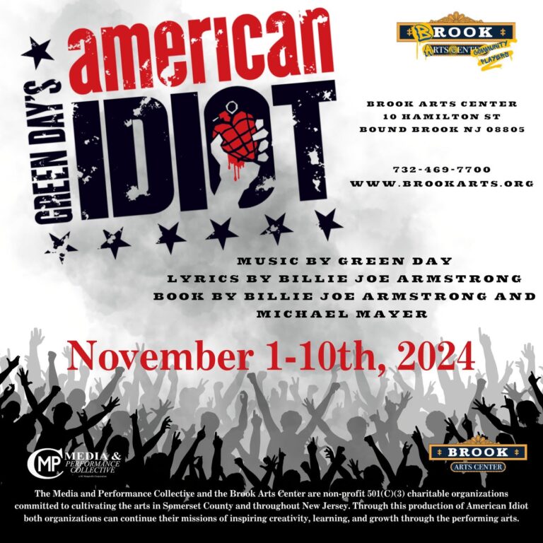 The Brook Arts Center Community Players Present “American Idiot” – A Rock Opera for a New Generation
