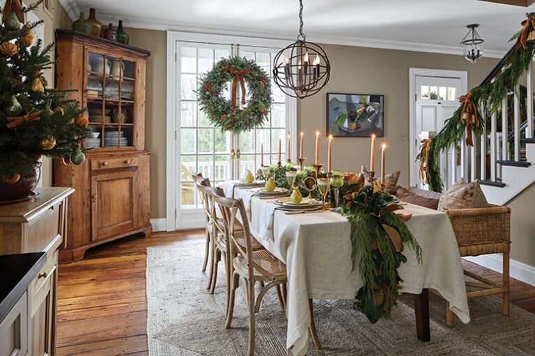 How a Well-Traveled NJ Couple Decorates Their Home for Christmas
