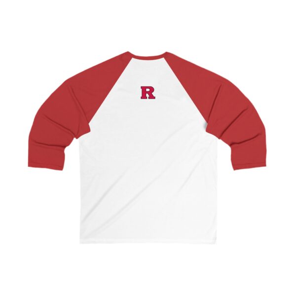 Rutgers Scarlet Knights Unisex 3/4 Sleeve Baseball Tee - Image 8