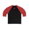 Rutgers Scarlet Knights Unisex 3/4 Sleeve Baseball Tee - Image 8