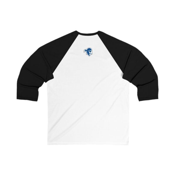 Seton Hall Pirates Unisex 3/4 Sleeve Baseball Tee - Image 2