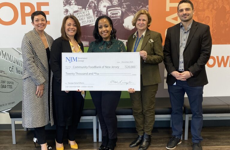 NJM contributes $100K toward hunger relief efforts