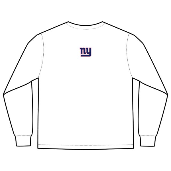 New York Giants Unisex Long Sleeve Pocket T-Shirt - Image 2