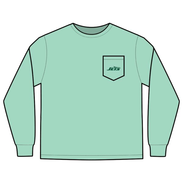 New York Jets Unisex Long Sleeve Pocket T-Shirt - Image 7