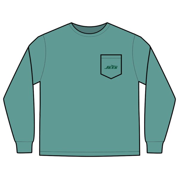 New York Jets Unisex Long Sleeve Pocket T-Shirt - Image 13