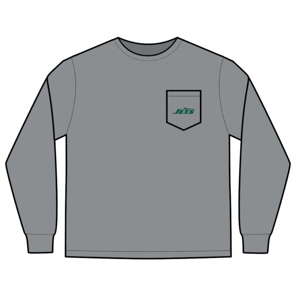 New York Jets Unisex Long Sleeve Pocket T-Shirt - Image 15