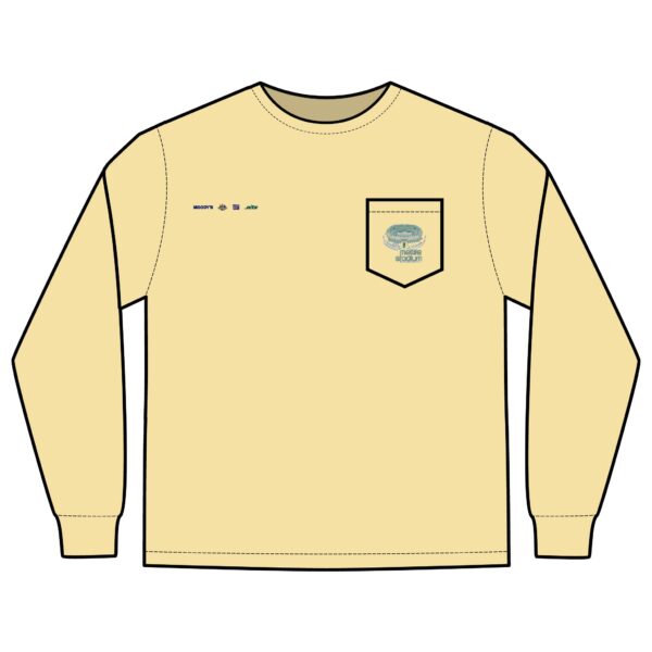 MetLife Stadium Unisex Long Sleeve Pocket T-Shirt - Image 3