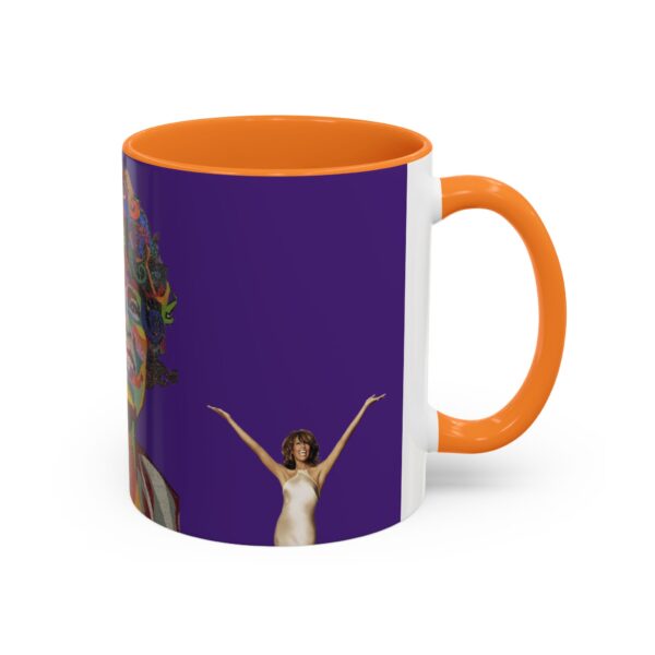Whitney Houston Mural / Newark, NJ Colorful Mugs (11oz, 15oz) - Image 14