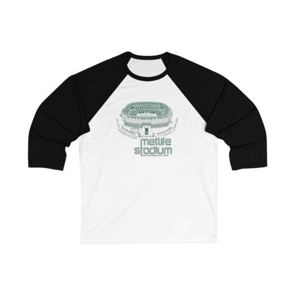 MetLife Stadium Unisex 34 Sleeve Baseball Tee