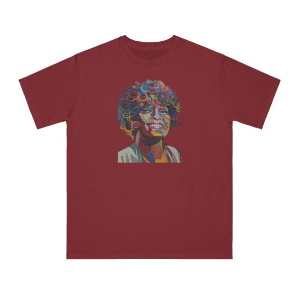 Whitney Houston Mural / Newark, NJ Organic Unisex Classic T-Shirt - Image 25