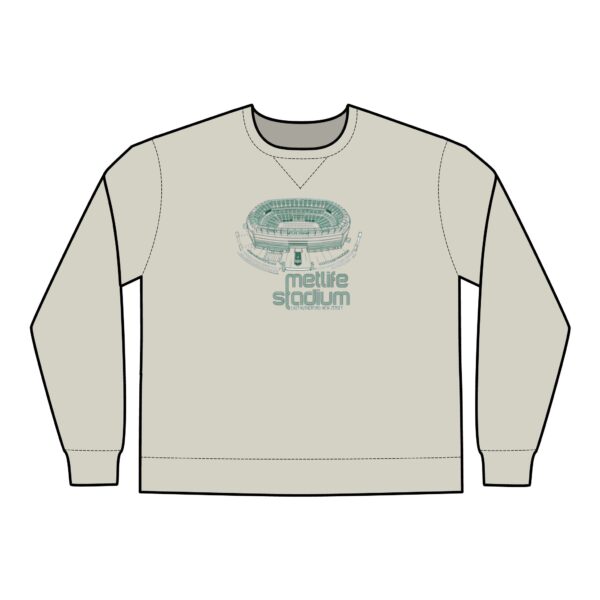 MetLife Stadium Unisex ComfortWash® Garment Dyed Crewneck Sweatshirt - Image 3