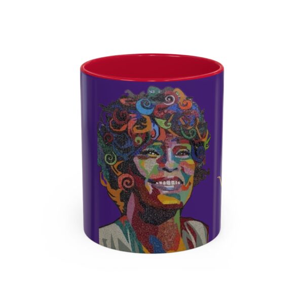 Whitney Houston Mural / Newark, NJ Colorful Mugs (11oz, 15oz) - Image 41