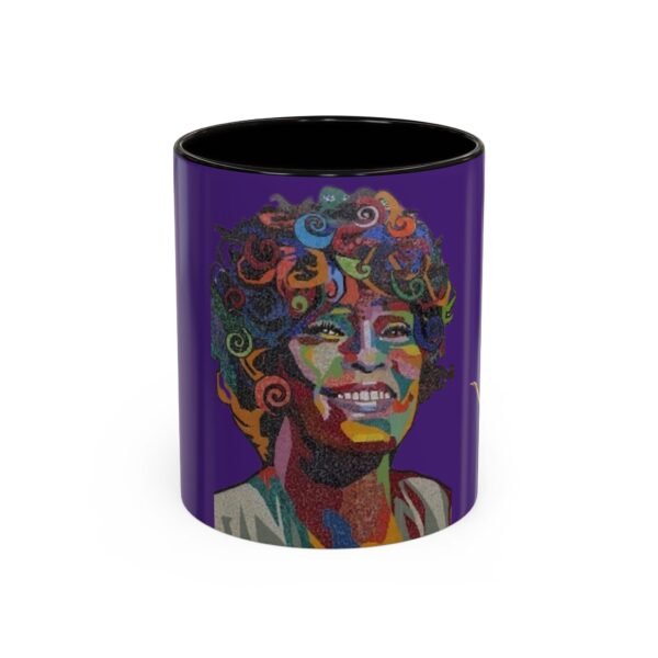 Whitney Houston Mural / Newark, NJ Colorful Mugs (11oz, 15oz)