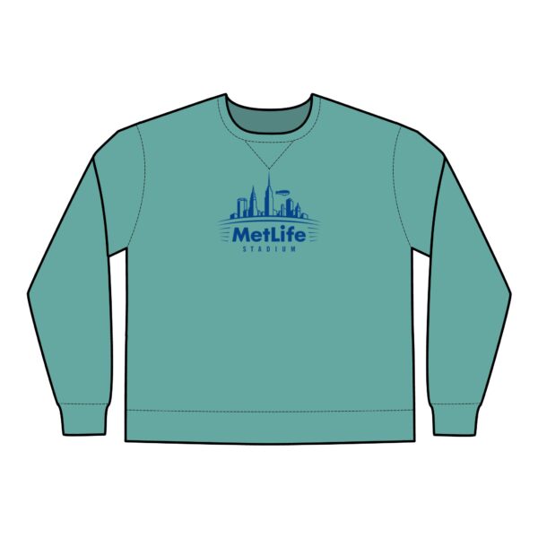 MetLife Stadium Unisex ComfortWash® Garment Dyed Crewneck Sweatshirt - Image 11