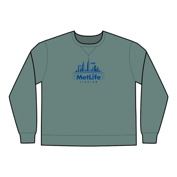 MetLife Stadium Unisex ComfortWash® Garment Dyed Crewneck Sweatshirt - Image 13