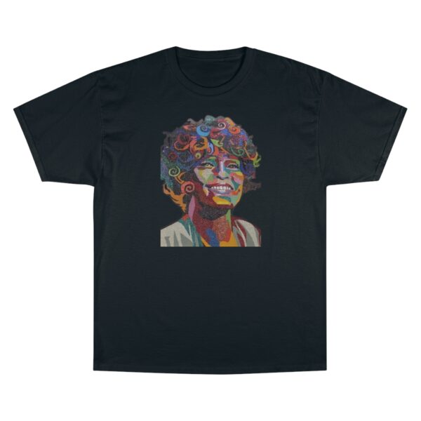 Whitney Houston Mural / Newark, NJ Champion T-Shirt - Image 21