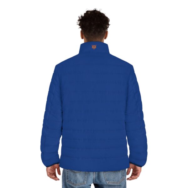 New York Giants Super Bowl XLVI Men's Puffer Jacket - Image 4