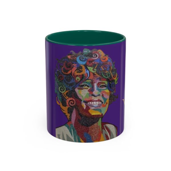 Whitney Houston Mural / Newark, NJ Colorful Mugs (11oz, 15oz) - Image 17