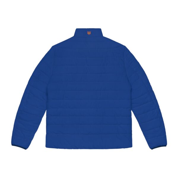 New York Giants Super Bowl XLVI Men's Puffer Jacket - Image 2