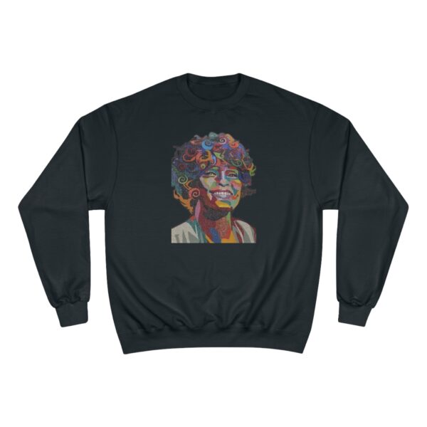 Whitney Houston Mural / Newark, NJ Champion Sweatshirt - Image 21