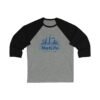 MetLife Stadium Unisex 34 Sleeve Baseball Tee - Image 3