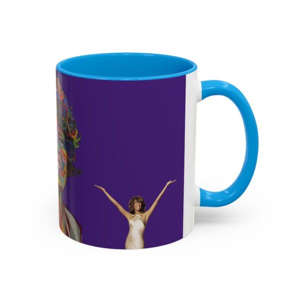 Whitney Houston Mural / Newark, NJ Colorful Mugs (11oz, 15oz) - Image 22