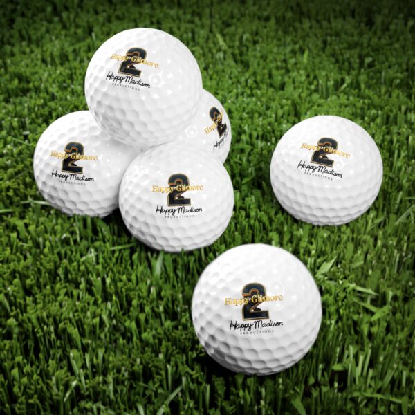 Happy Gilmore 2 Golf Balls, 6pcs - Image 3