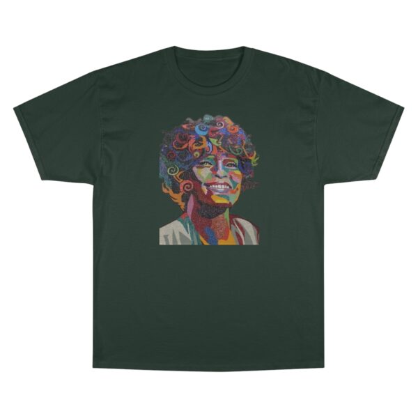 Whitney Houston Mural / Newark, NJ Champion T-Shirt - Image 9